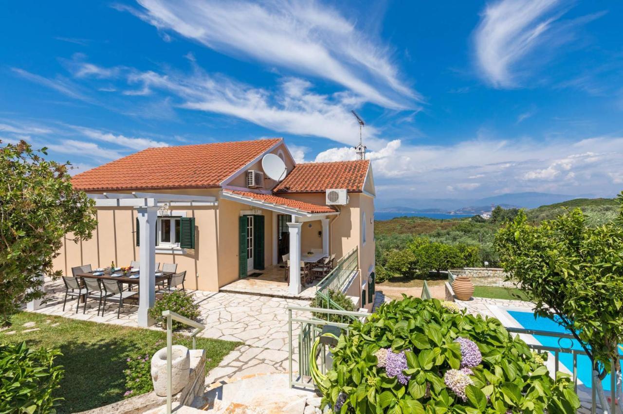Villa Ftelias By Villa Plus Agios Stefanos  Eksteriør billede